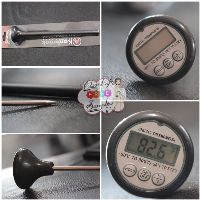 {Giveaway} Meat thermometer #Review