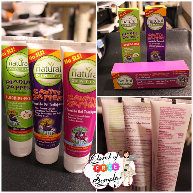{Giveaway} The Natural Dentist- Oral Care Line for Kid`s #Review