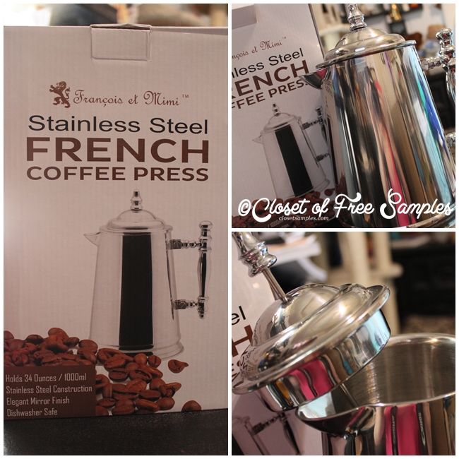 Francois et Mimi Vintage Double Wall French Press #Review