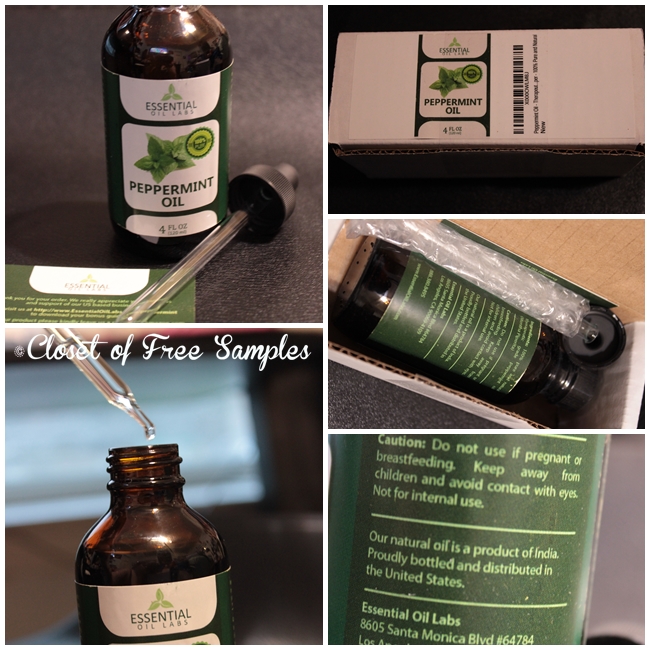 {Giveaway} Essential Peppermint Oil #Review