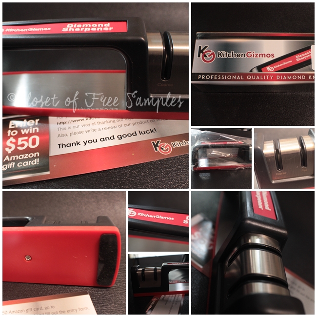 {Giveaway} Deluxe Diamond Knife Sharpener #Review