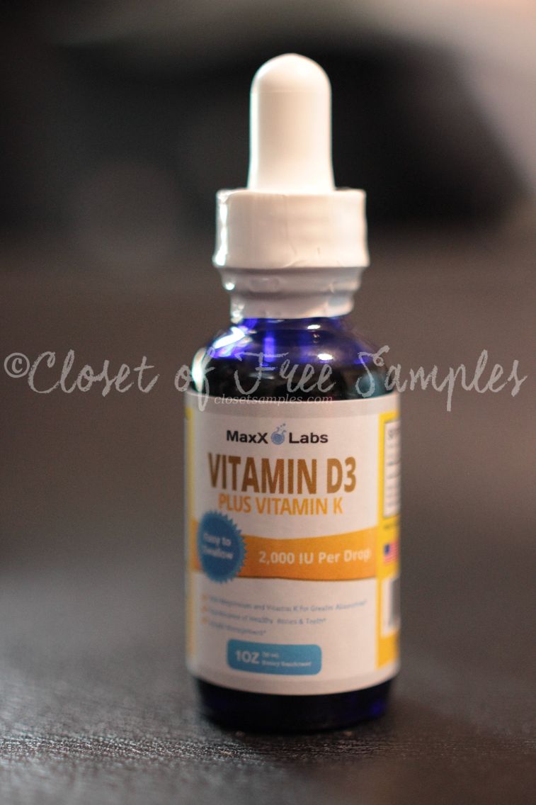 MaxX Labs Vitamin D3 Liquid #Review