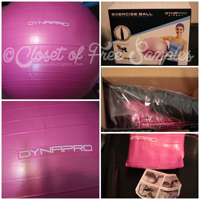 {Giveaway} DynaPro Direct Exercise Ball #Review