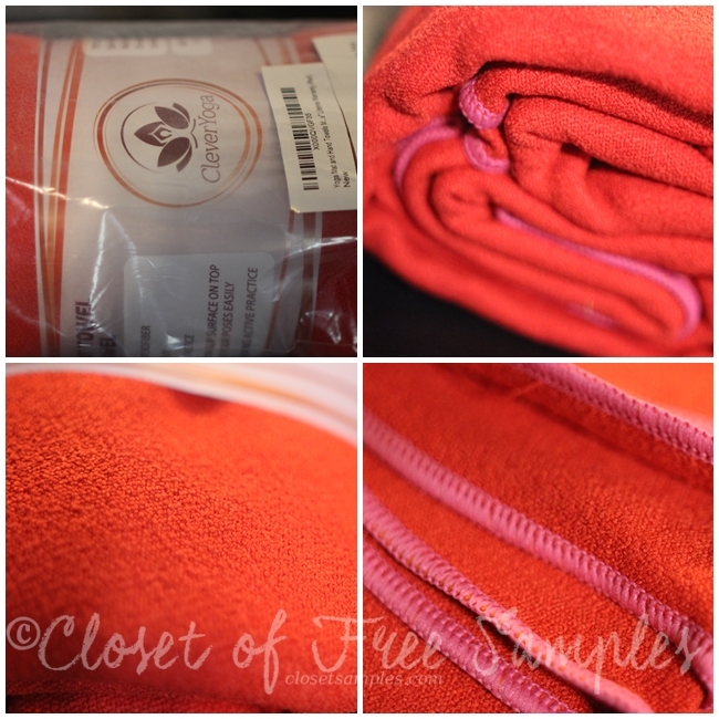 Yoga Towel by Clever Yoga #Review