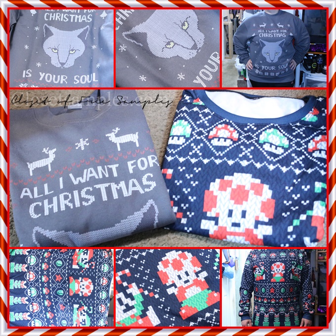 Design By Humans Ugly Christmas Sweaters!! #Review